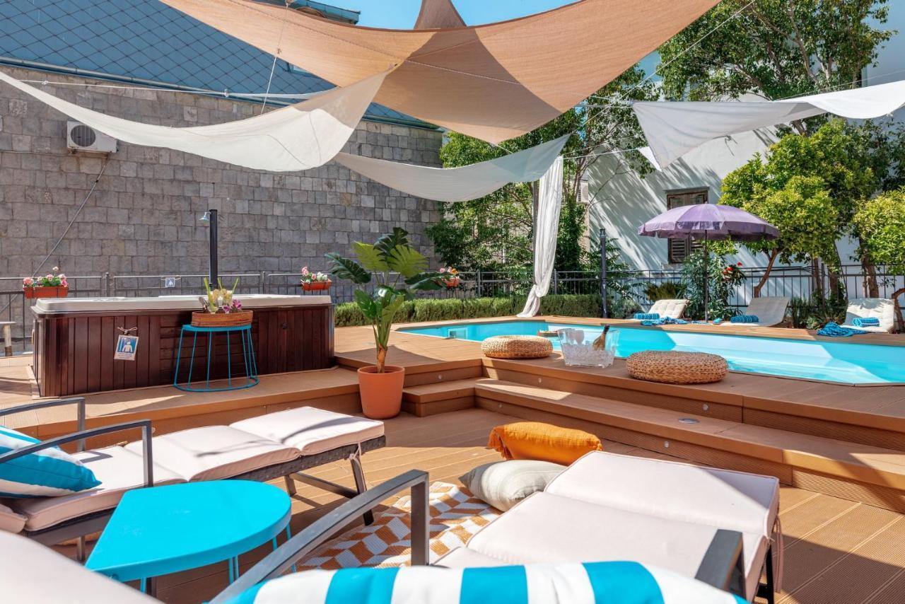 Evala Luxury Rooms With Pool And Garden Split Exterior foto
