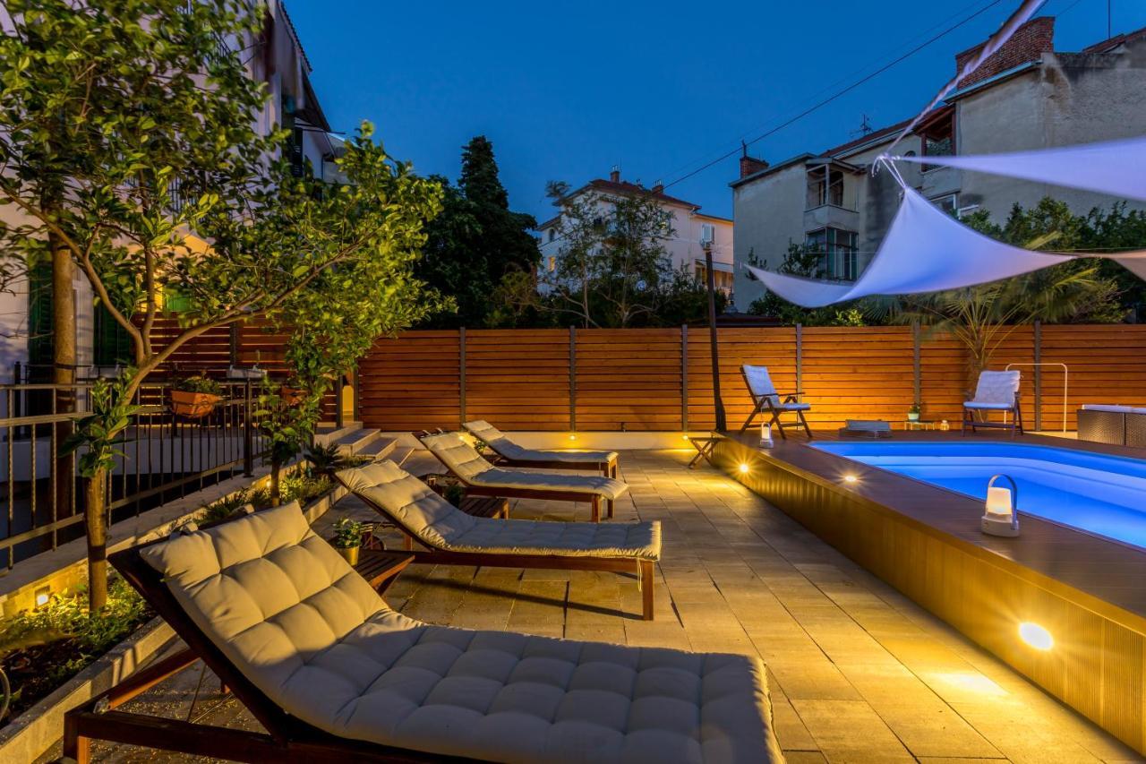 Evala Luxury Rooms With Pool And Garden Split Exterior foto