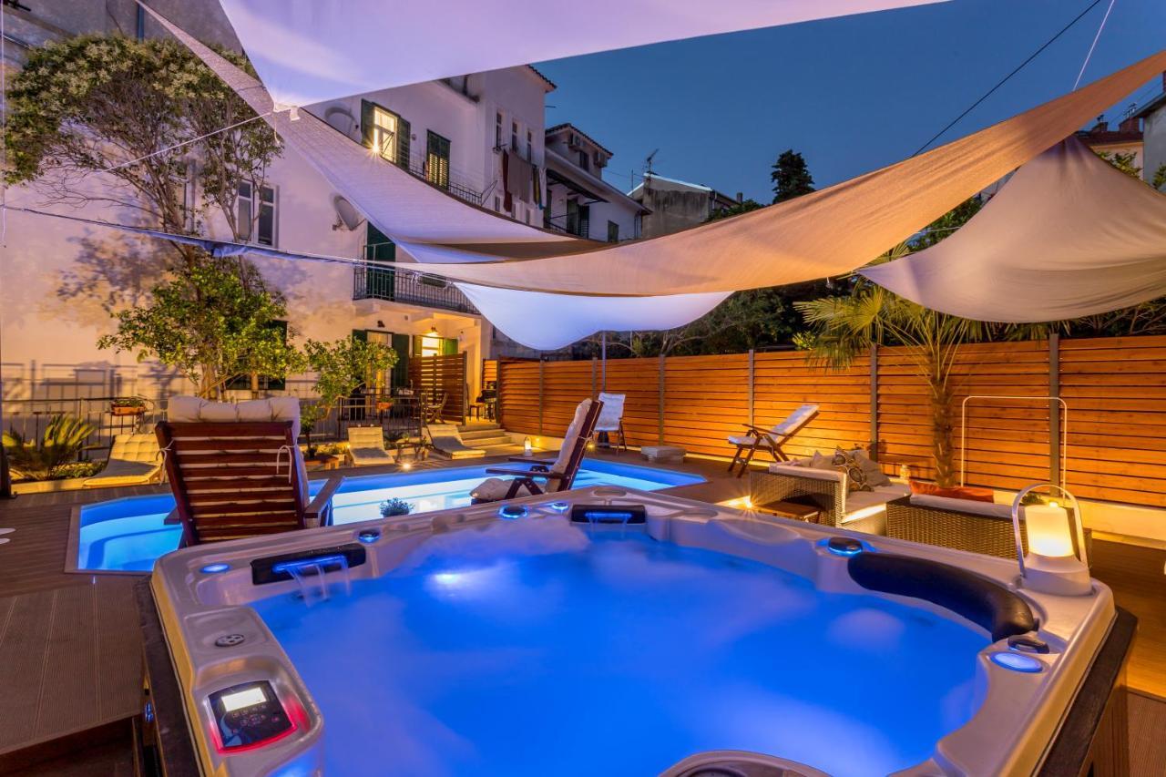 Evala Luxury Rooms With Pool And Garden Split Exterior foto
